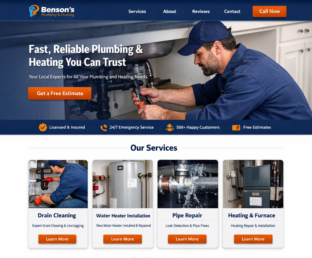 Benson's Plumbing & Heating